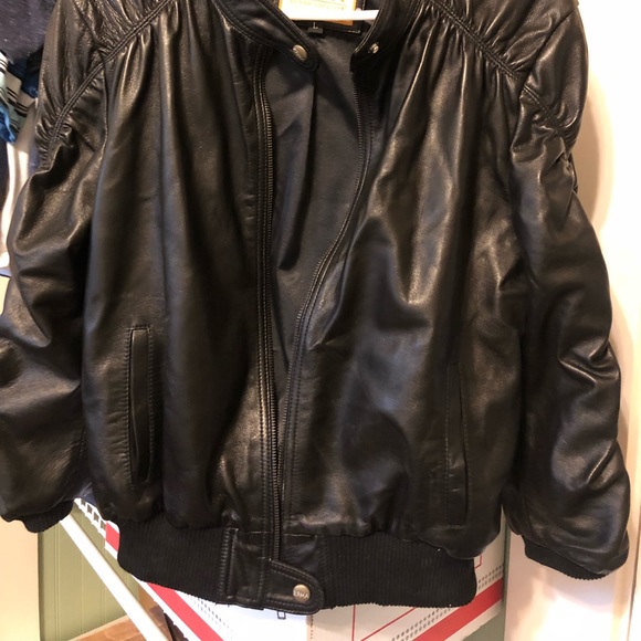 Jackets Coats Krma Jade Leather Jacket Poshmark